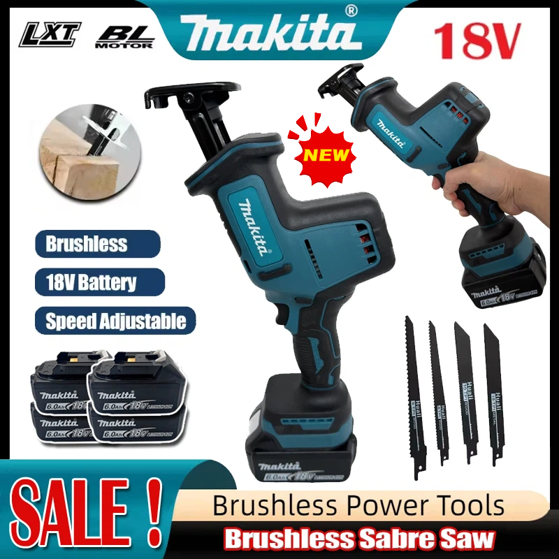 Power Tools Makita - 2026 Makita Cordless Brushless Reciprocating Saw