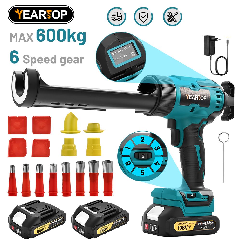 Power Tools Makita - 6 Speeds Cordless Electric Glue Gun