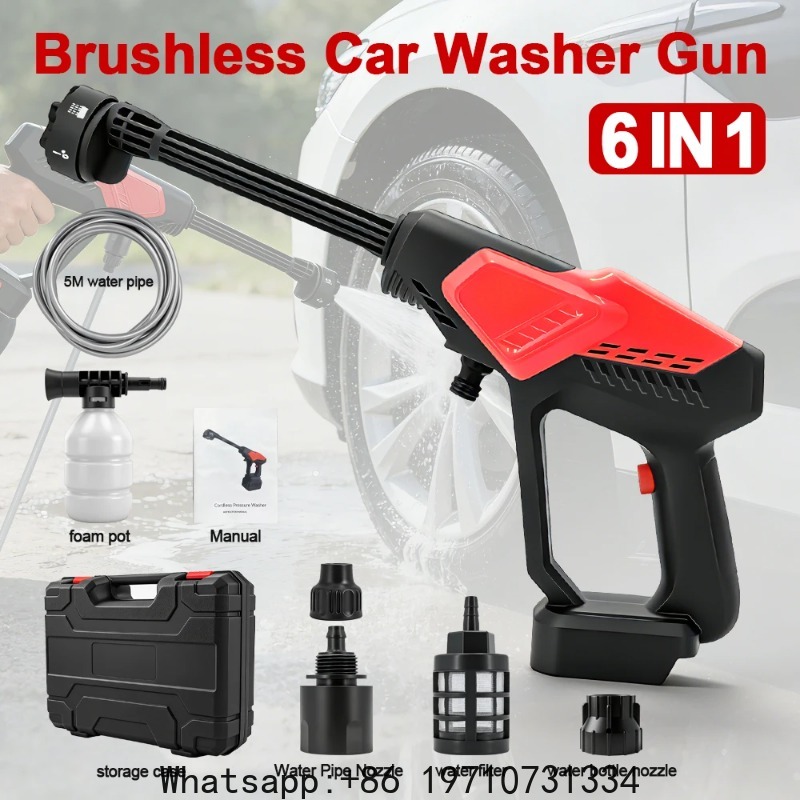 Power Tools Makita - 300Bar Brushless High Pressure Car Washer