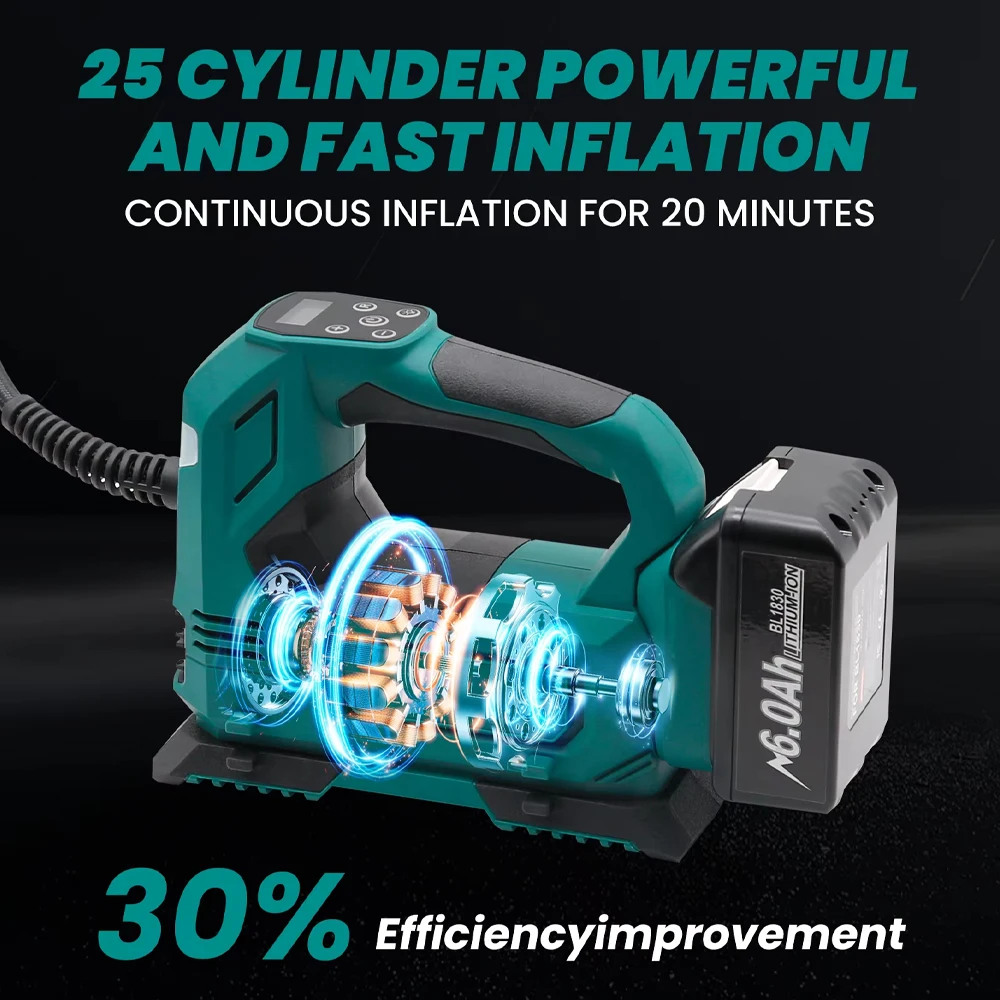 Lithium Cordless Tire Inflator - огляд і ціна Power Tools Makita