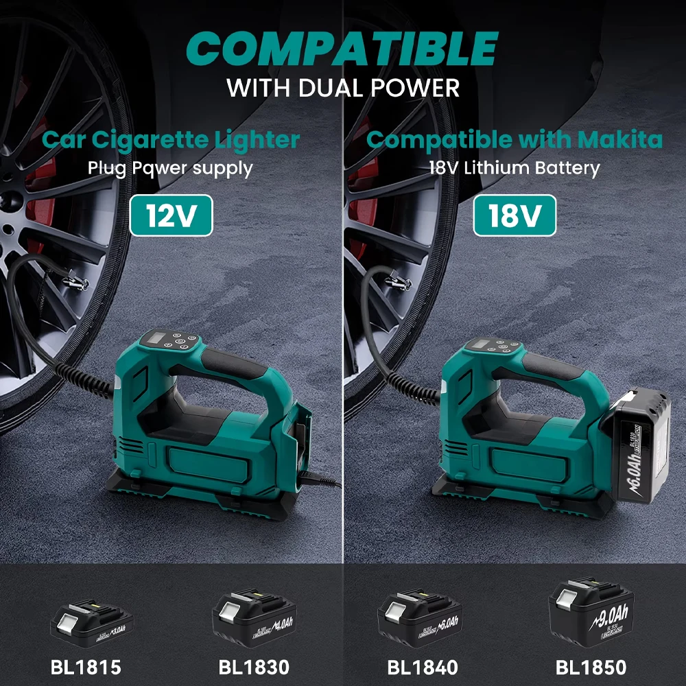 Lithium Cordless Tire Inflator - огляд і ціна Power Tools Makita