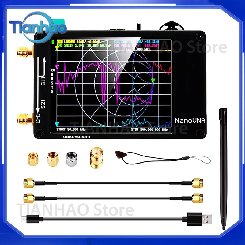 Upgrade 2.8 inch TFT NanoVNA-H - огляд і ціна Power Tools Vector