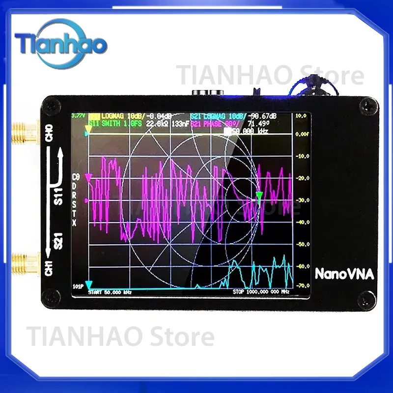 Upgrade 2.8 inch TFT NanoVNA-H - огляд і ціна Power Tools Vector