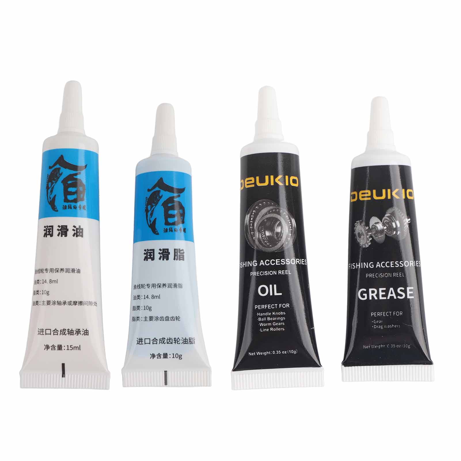 New 2Pcs Fishing Reel Oil and  - огляд і ціна Power Tools Grease
