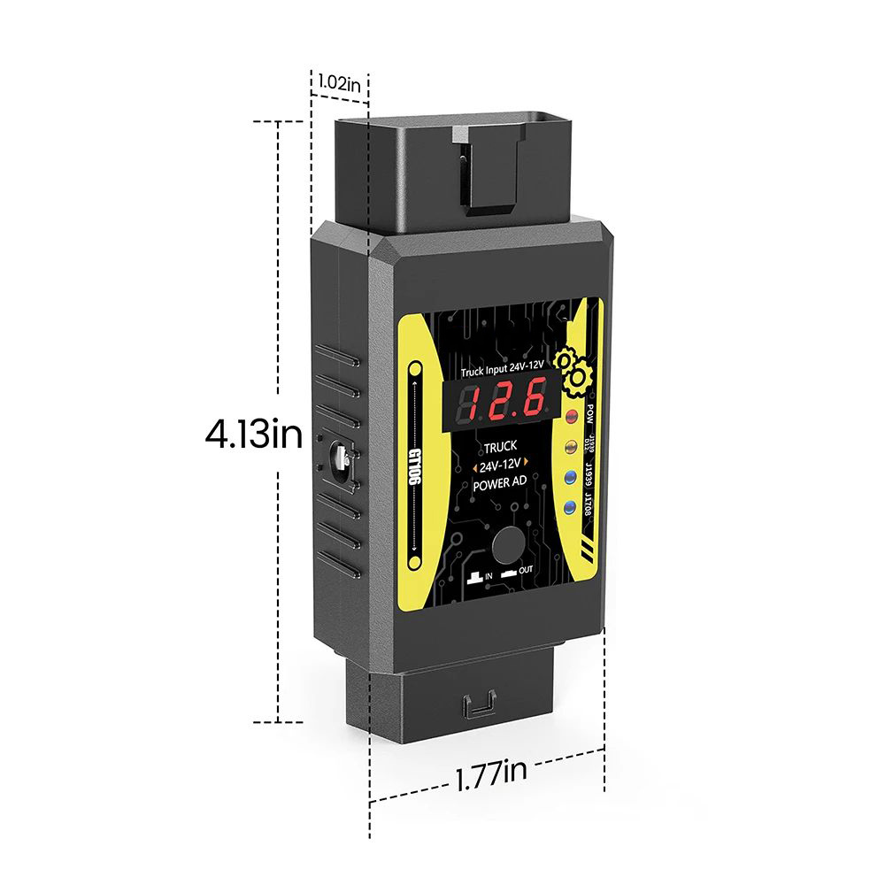 Godiag GT106 Plus Heavy Duty T - огляд і ціна Power Quality Tools
